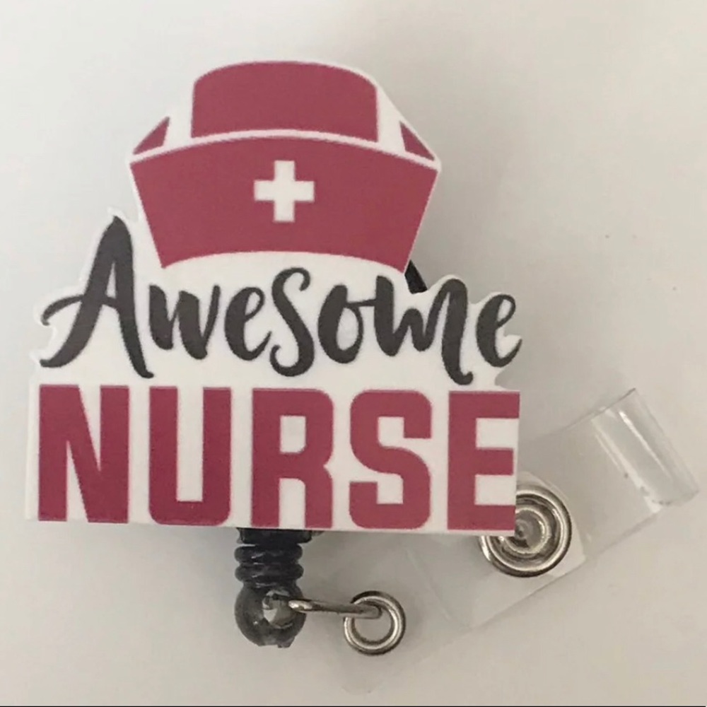 AWESOME NURSE ID BADGE REEL 💕